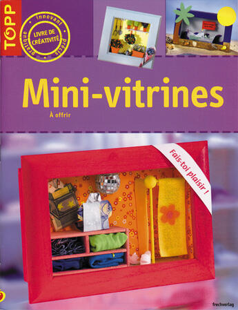 Couverture du livre « Mini-vitrines » de Gudrun Schmitt aux éditions Editions Carpentier