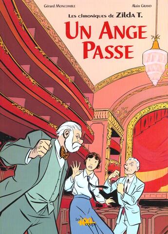 Couverture du livre « Un ange passe : les chroniques de zilda t. » de Moncomble/Grand aux éditions 400 Coups