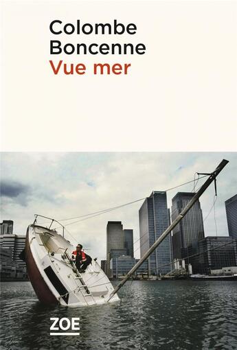 Couverture du livre « Vue mer » de Colombe Boncenne aux éditions Zoe