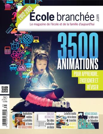 Couverture du livre « 3500 animations pour apprendre, enseigner et réviser » de Audrey Miller aux éditions Ecole Branchee