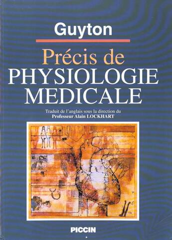 Couverture du livre « Precis de physiologie medicale » de Guyton aux éditions Piccin