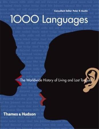 Couverture du livre « 1000 languages » de Peter Austin aux éditions Thames & Hudson