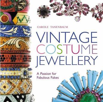 Couverture du livre « Vintage costume jewellery » de Tanenbaum Carole aux éditions Acc Art Books