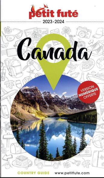 Couverture du livre « Guide canada 2023 petit fute » de Collectif Petit Fute aux éditions Le Petit Fute