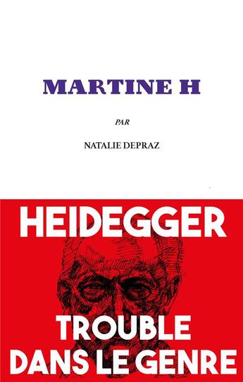 Couverture du livre « Martine H » de Natalie Depraz aux éditions Compagnons Editions