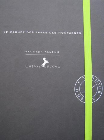 Couverture du livre « Le carnet des tapas des montagnes » de Yannick Alleno aux éditions Glenat