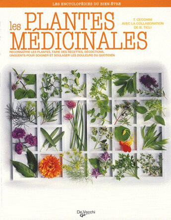 Couverture du livre « Les plantes médicinales » de Cecchini T. aux éditions De Vecchi