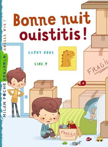 Couverture du livre « Bonne nuit ouistitis ! » de Catherine Hors et Line T. aux éditions Milan