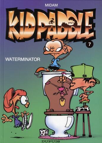 Couverture du livre « Kid Paddle Tome 7 : waterminator » de Midam aux éditions Dupuis