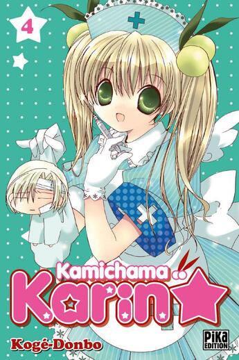 Couverture du livre « Kamichama Karin Tome 4 » de Donbo Koge aux éditions Pika