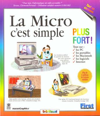 Couverture du livre « La Micro C'Est Simple » de René Maran aux éditions First Interactive