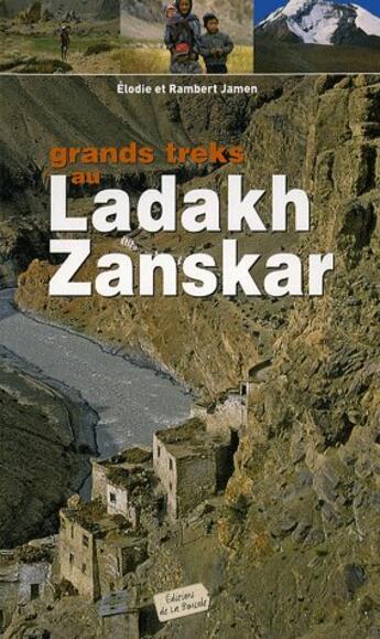 Couverture du livre « Grands treks au Ladakh Zanskar » de Rambert Jamen aux éditions Glenat