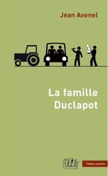 Couverture du livre « La famille Duclapot » de Jean Avenel aux éditions L'echo Des Vagues