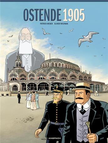 Couverture du livre « Ostende 1905 » de Patrick Weber et Olivier Wozniak aux éditions Anspach