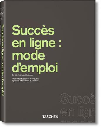 Couverture du livre « Succès en ligne : mode d'emploi » de Julius Wiedemann aux éditions Taschen