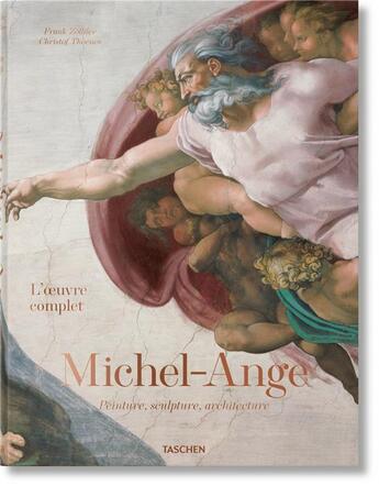 Couverture du livre « Michelangelo (2e édition) » de Frank Zollner et Christof Thoenes et Thomas Popper aux éditions Taschen