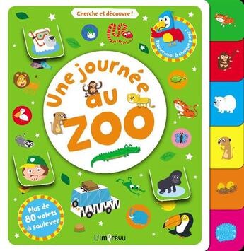 Couverture du livre « Une journée au zoo » de  aux éditions L'imprevu