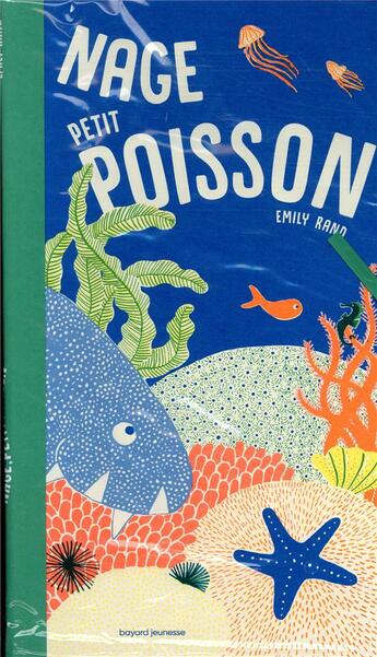 Couverture du livre « Nage, petit poisson » de  aux éditions Bayard Jeunesse