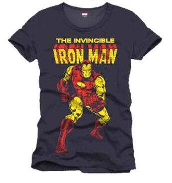 Couverture du livre « Iron man invincible standing anthracite s » de  aux éditions Cotton Division