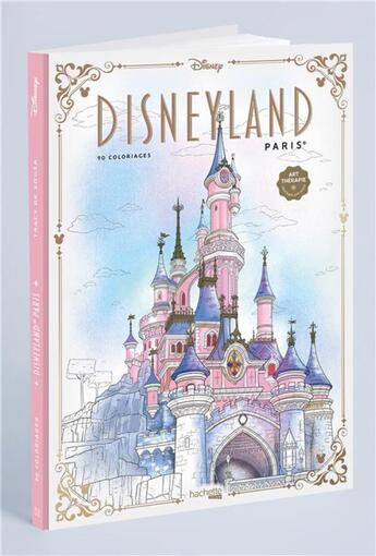 Couverture du livre « Art thérapie : Disneyland Paris » de Tracy De Sousa aux éditions Hachette Heroes