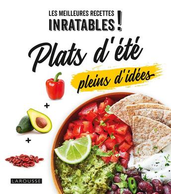 Couverture du livre « Plats d'ete pleins d'idees » de Vigot-Lagandre aux éditions Larousse