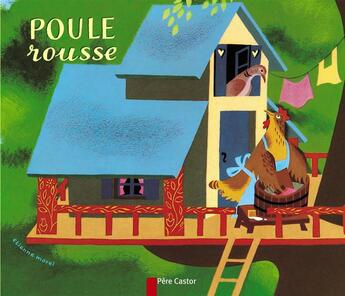 Couverture du livre « Poule rousse » de Lida aux éditions Pere Castor