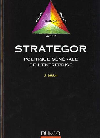 Couverture du livre « Strategor ; 3e Edition » de Lispe aux éditions Dunod