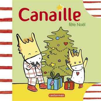 Couverture du livre « Canaille fete noel » de Jadoul/Leroy aux éditions Casterman