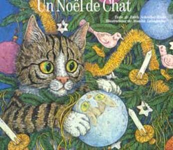 Couverture du livre « Un noel de chat » de Schreiber-Wicke E. aux éditions Grasset Jeunesse