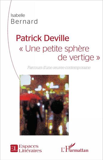 Couverture du livre « Patrick Deville 