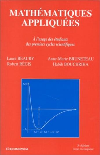 Couverture du livre « MATHEMATIQUES APPLIQUEES » de Alii/Beaury aux éditions Economica