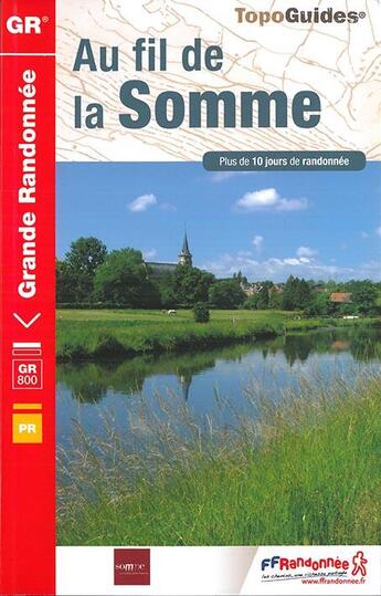 Couverture du livre « Au fil de la Somme » de  aux éditions Ffrp