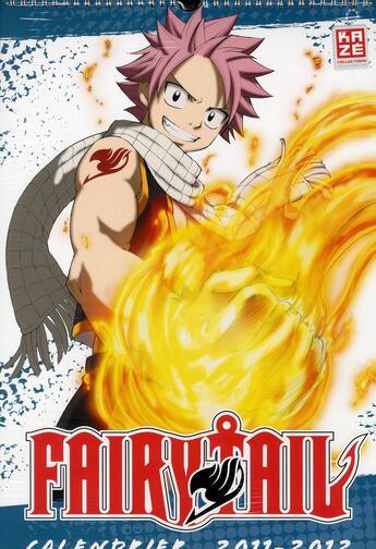 Couverture du livre « Fairy Tail : calendrier (édition 2011/2012) » de Hiro Mashima aux éditions Kaze