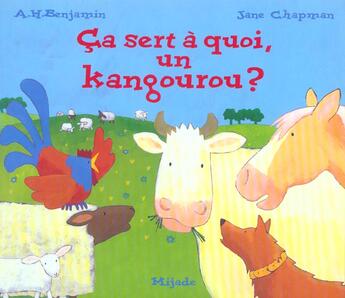 Couverture du livre « Ca sert a quoi un kangourou » de Chapman J aux éditions Mijade