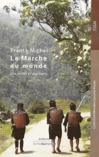 Couverture du livre « La marche du monde ; des routes et des tours » de Franck Michel aux éditions Livres Du Monde