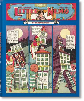 Couverture du livre « The complete Little Nemo by Winsor McCay : 1910-1927 » de Alexandre Braun aux éditions Taschen