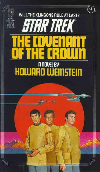 Couverture du livre « The Covenant of the Crown » de Weinstein Howard aux éditions Pocket Books Star Trek