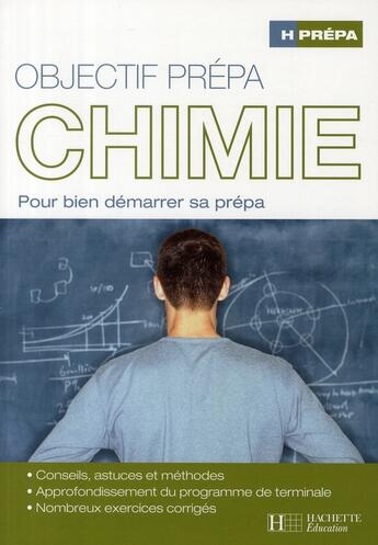 Couverture du livre « H prepa chimie » de Durupthy Odile aux éditions Hachette Education