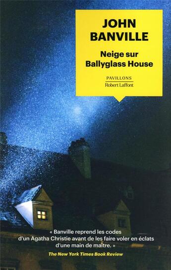 Couverture du livre « Neige sur Ballyglass House » de John Banville aux éditions Robert Laffont