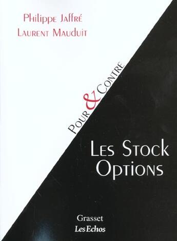 Couverture du livre « Stock options » de Philippe Jaffre aux éditions Grasset