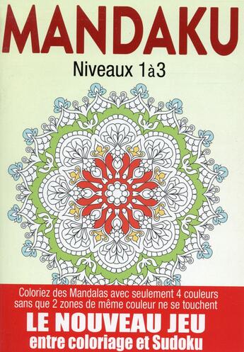 Couverture du livre « Mandaku ; niveaux 1 à 3 » de  aux éditions Edigo