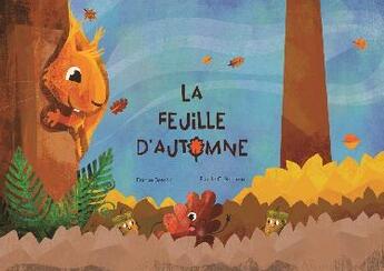 Couverture du livre « La feuille d'automne » de Estelle C. Nectoux et France Besson aux éditions Sesames