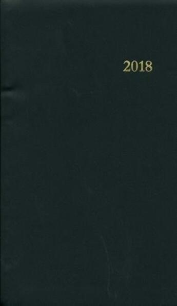 Couverture du livre « Agenda du chretien 2018 vert » de Monast St Andre aux éditions Brepols