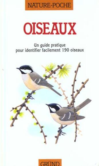 Couverture du livre « Oiseaux » de Lamnert/Pearson aux éditions Grund