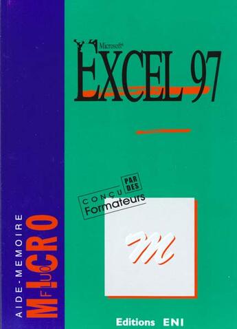 Couverture du livre « Excel 97 » de  aux éditions Eni