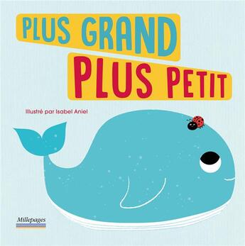 Couverture du livre « Plus grand, plus petit » de Isabel Aniel aux éditions Millepages