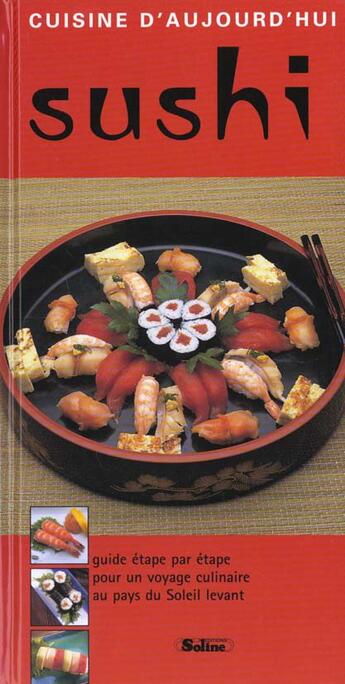 Couverture du livre « Sushi » de  aux éditions Soline