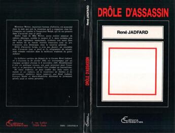 Couverture du livre « Drole d'assassin - roman » de Jadfard Rene aux éditions L'harmattan