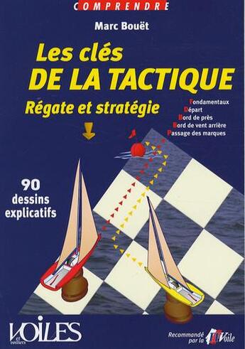 Couverture du livre « Les clés de la tactique ; régate et stratégie » de Marc Bouet aux éditions Voiles Et Voiliers