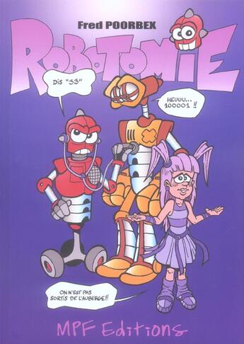 Couverture du livre « Robotomie » de Fred Poorbex aux éditions Mpf